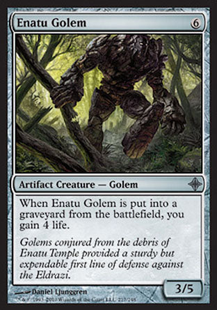 Enatu Golem (Rise of the Eldrazi) Near Mint Foil