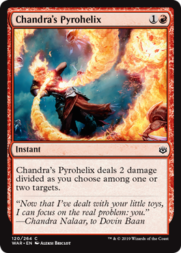 Chandra's Pyrohelix (War of the Spark) Near Mint Foil