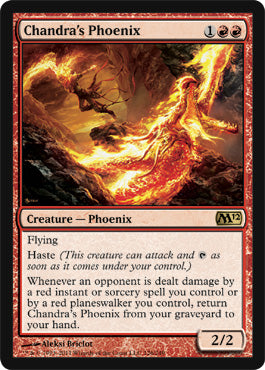 Chandra's Phoenix (Magic 2012 Core Set) Light Play