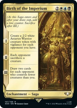 Birth of the Imperium (Surge Foil) (Universes Beyond: Warhammer 40K) Near Mint