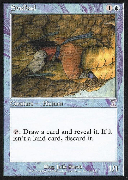 Sindbad (Time Spiral Time Shifted) Near Mint