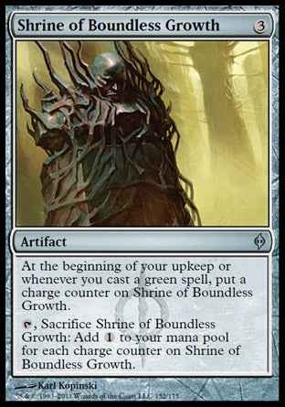 Shrine of Boundless Growth (New Phyrexia) Near Mint