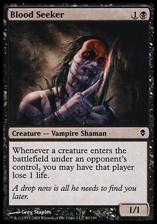 Blood Seeker (Zendikar) Near Mint Foil