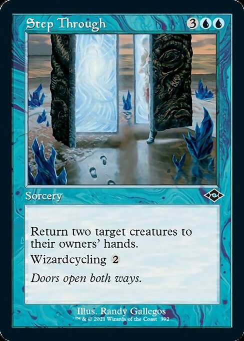 Step Through (Retro Frame) (Modern Horizons 2) Near Mint Etched Foil