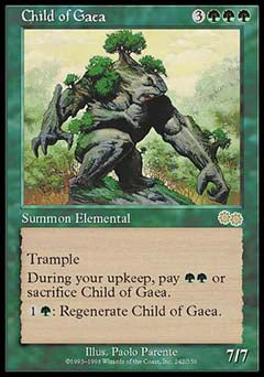 Child of Gaea (Urza's Saga) Good