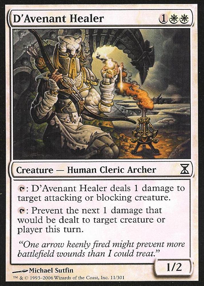 D'Avenant Healer (Time Spiral) Near Mint