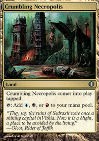 Crumbling Necropolis (Shards of Alara) Near Mint Foil