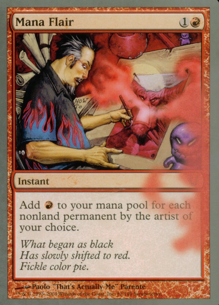 Mana Flair (Unhinged) Near Mint