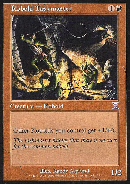 Kobold Taskmaster (Time Spiral Time Shifted) Near Mint Spanish