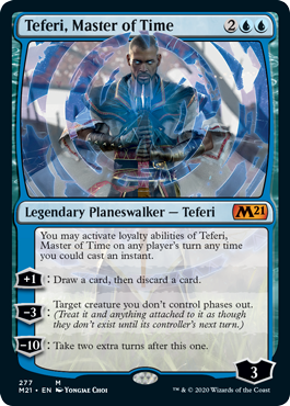 Teferi, Master of Time (277) (Magic 2021 Core Set) Near Mint