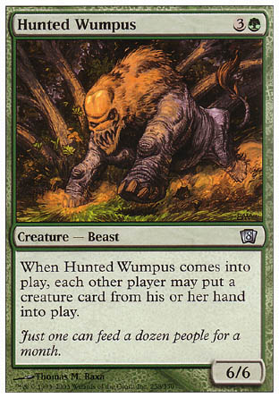 Hunted Wumpus (8th Edition) Good
