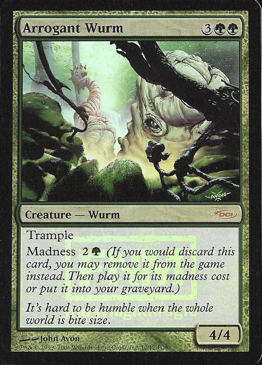 Arrogant Wurm (FNM) (Promotional Cards) Light Play Foil