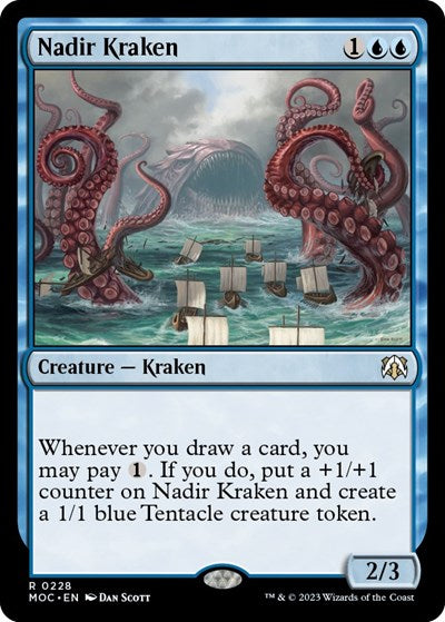 Nadir Kraken (Commander: March of the Machine) Near Mint