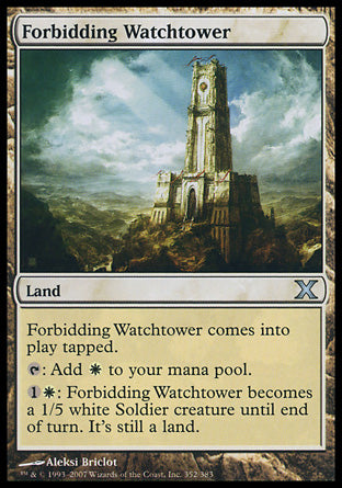 Forbidding Watchtower (10th Edition) Good