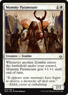 Mummy Paramount (Hour of Devastation) Near Mint Foil
