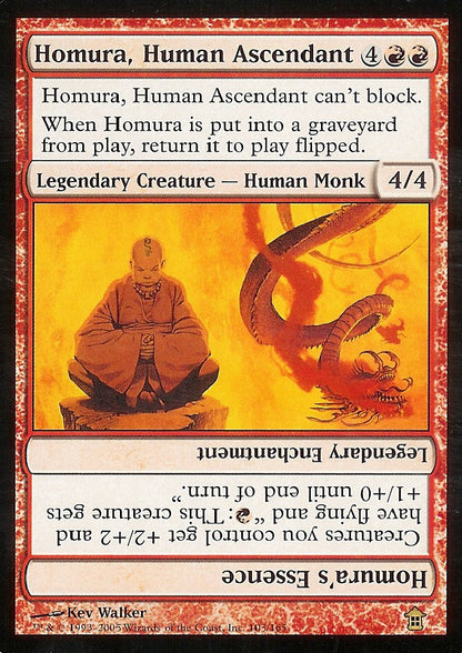 Homura, Human Ascendant (Saviors of Kamigawa) Near Mint Foil