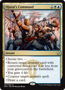 Ojutai's Command (Dragons of Tarkir) Near Mint