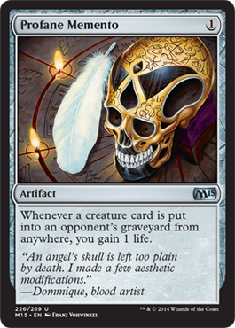 Profane Memento (Magic 2015 Core Set) Near Mint