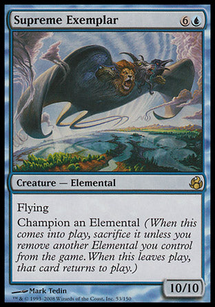 Supreme Exemplar (Morningtide) Near Mint Foil