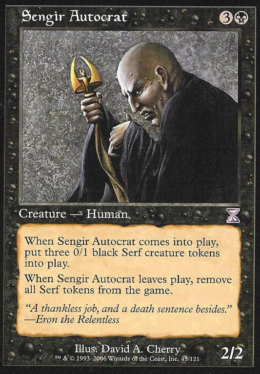 Sengir Autocrat (Time Spiral Time Shifted) Near Mint