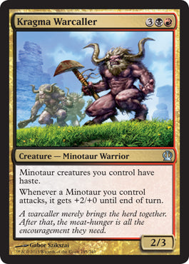 Kragma Warcaller (Theros) Near Mint Foil