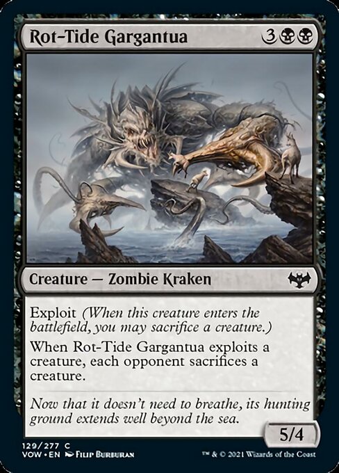Rot-Tide Gargantua (Innistrad: Crimson Vow) Near Mint
