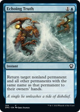 Echoing Truth (Commander: Dominaria United) Near Mint