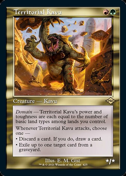 Territorial Kavu (Retro Frame) (Modern Horizons 2) Near Mint