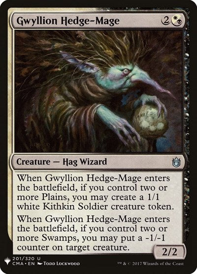 Gwyllion Hedge-Mage (Mystery Booster) Near Mint