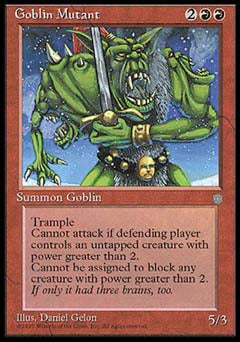 Goblin Mutant (Ice Age) Light Play