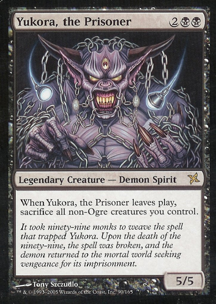 Yukora, the Prisoner (Betrayers of Kamigawa) Light Play Italian