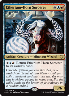 Etherium-Horn Sorcerer (Commander 2017) Near Mint