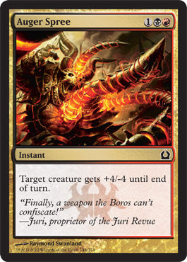 Auger Spree (Return to Ravnica) Near Mint Foil