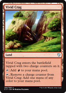 Vivid Crag (Commander 2017) Near Mint