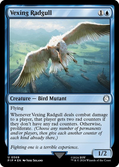 Vexing Radgull (Surge Foil) (Universes Beyond: Fallout) Near Mint