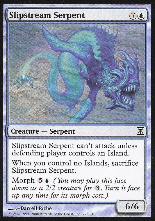 Slipstream Serpent (Time Spiral) Near Mint