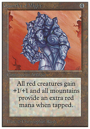Gauntlet of Might (Unlimited) Near Mint