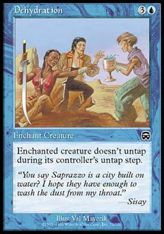 Dehydration (Mercadian Masques) Near Mint Foil
