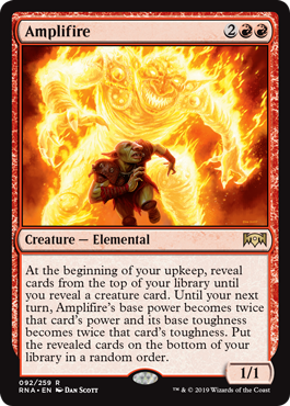 Amplifire (Ravnica Allegiance) Near Mint Foil