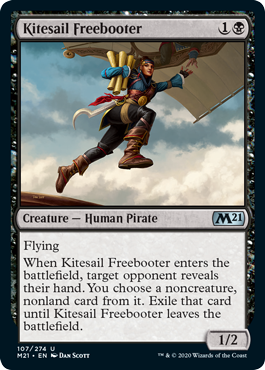 Kitesail Freebooter (Magic 2021 Core Set) Near Mint