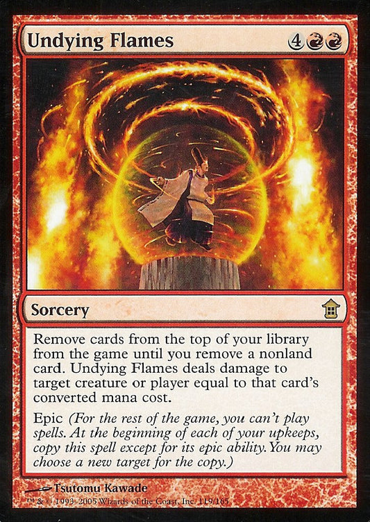 Undying Flames (Saviors of Kamigawa) Near Mint
