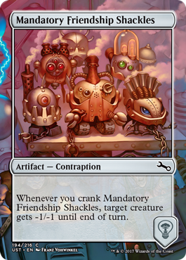 Mandatory Friendship Shackles (Unstable) Near Mint