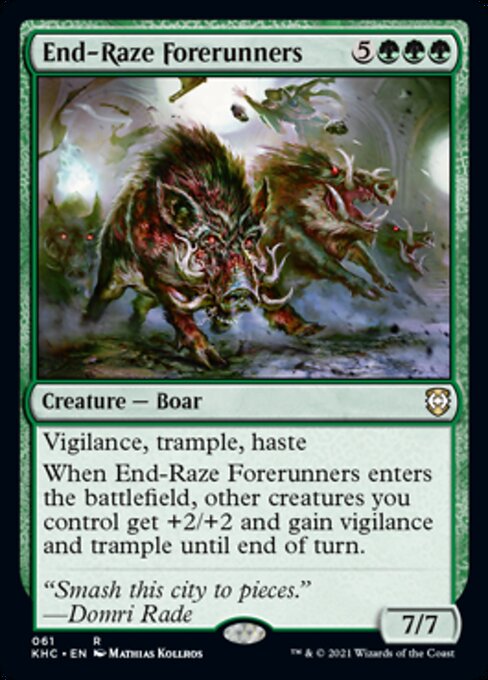 End-Raze Forerunners (Commander 2021 Kaldheim) Near Mint