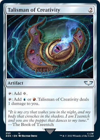 Talisman of Creativity (Universes Beyond: Warhammer 40K) Near Mint