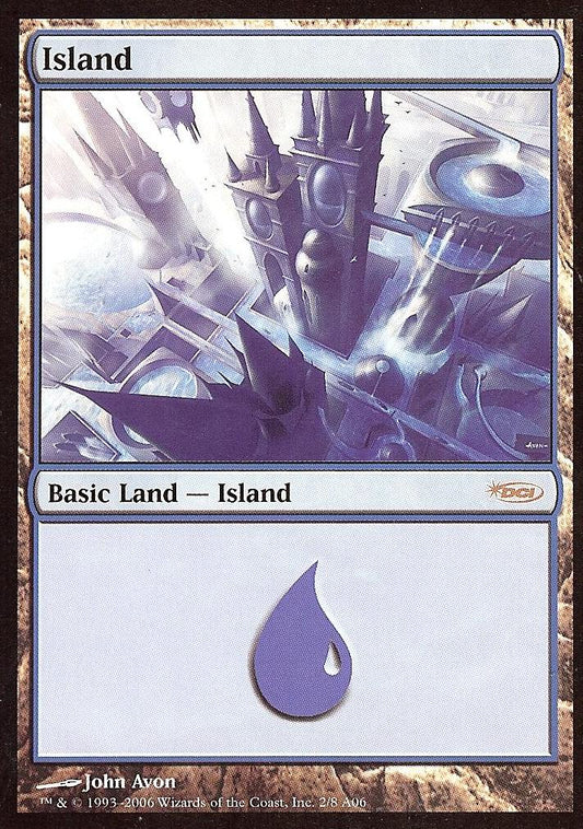 Island (2006 Arena League Promo) (Promotional Cards) Light Play