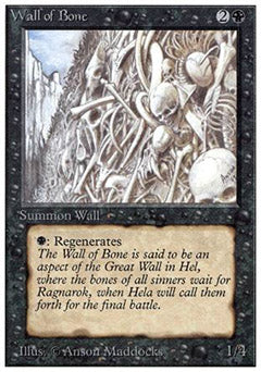 Wall of Bone (Unlimited) Near Mint