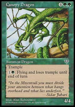 Canopy Dragon (Mirage) Near Mint