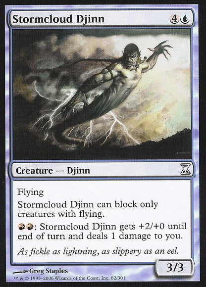 Stormcloud Djinn (Time Spiral) Near Mint Russian