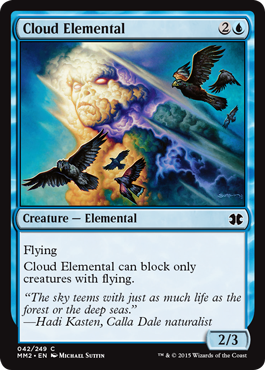 Cloud Elemental (Modern Masters 2015) Near Mint Foil