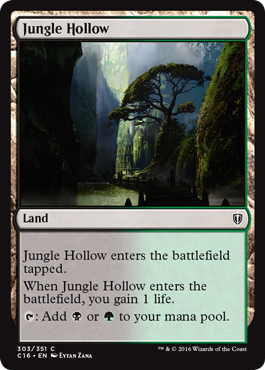 Jungle Hollow (Commander 2016 Edition) Near Mint